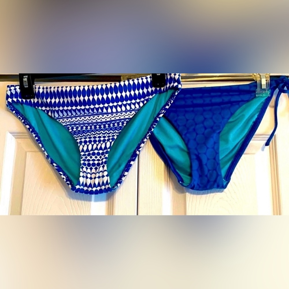 Echo Design Blue Bikinis, (2 piece set)